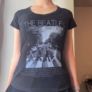 Beatles band tee